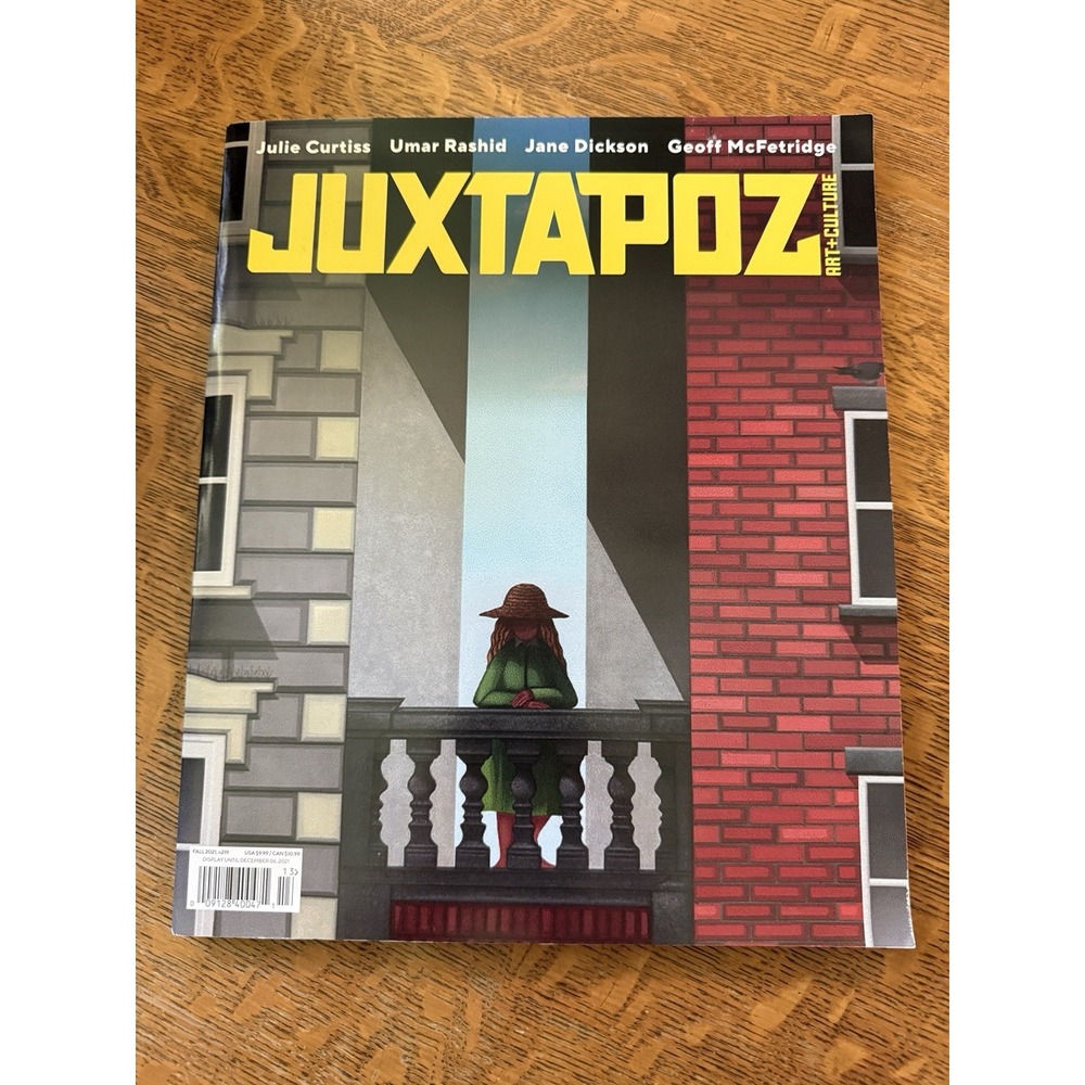 Juxtapoz Magazine Art Culture #219 Fall 2021 Oversized Julie Umar Rashid + More